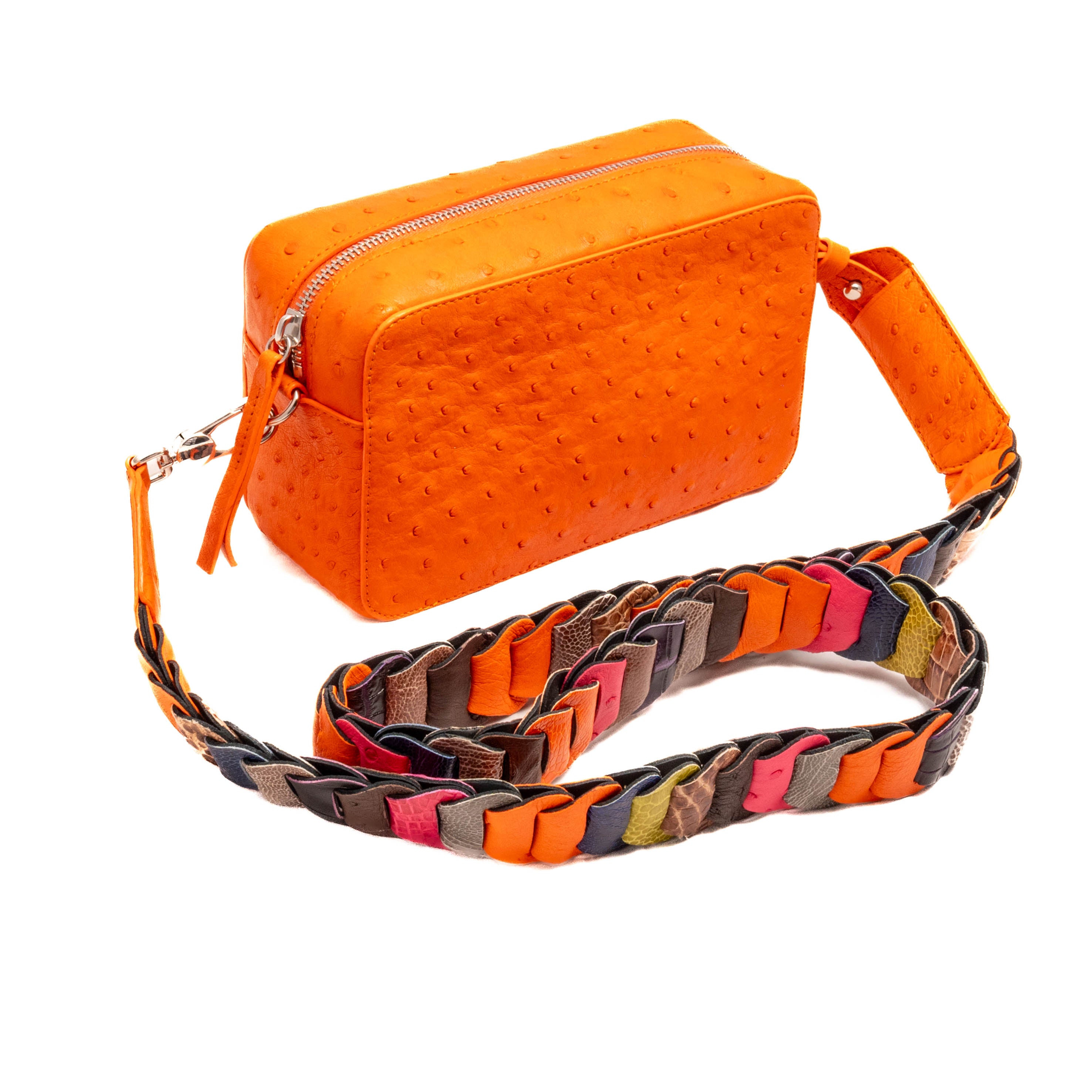 The Karoo Ostrich Leather Camera Bag (Limited Edition)