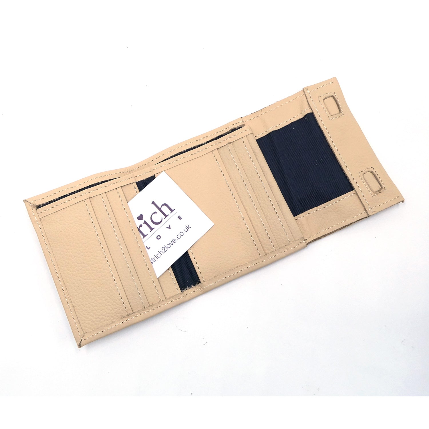 Cape Leather Mini Trifold Wallet -