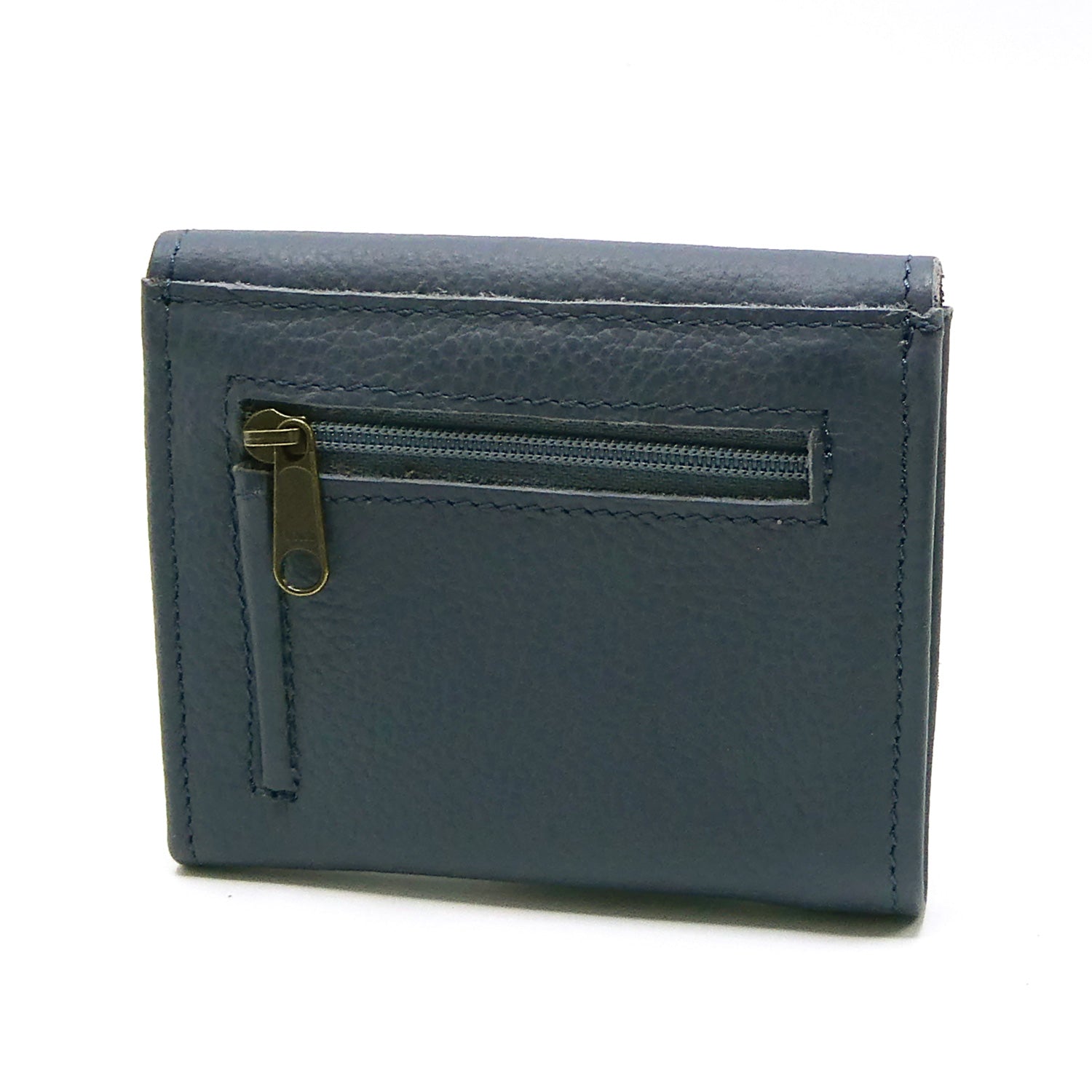 Cape Leather Mini Trifold Wallet -