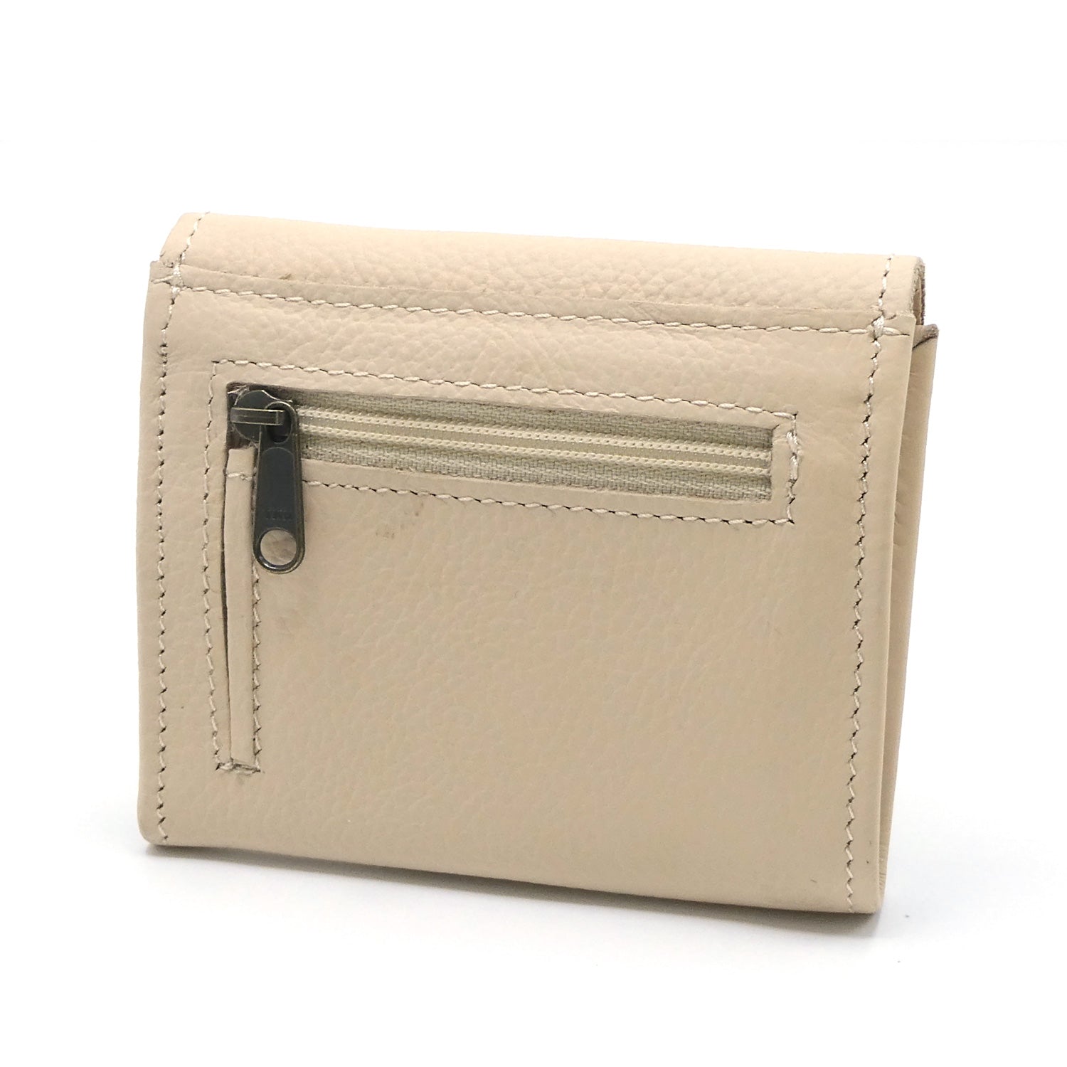Cape Leather Mini Trifold Wallet -