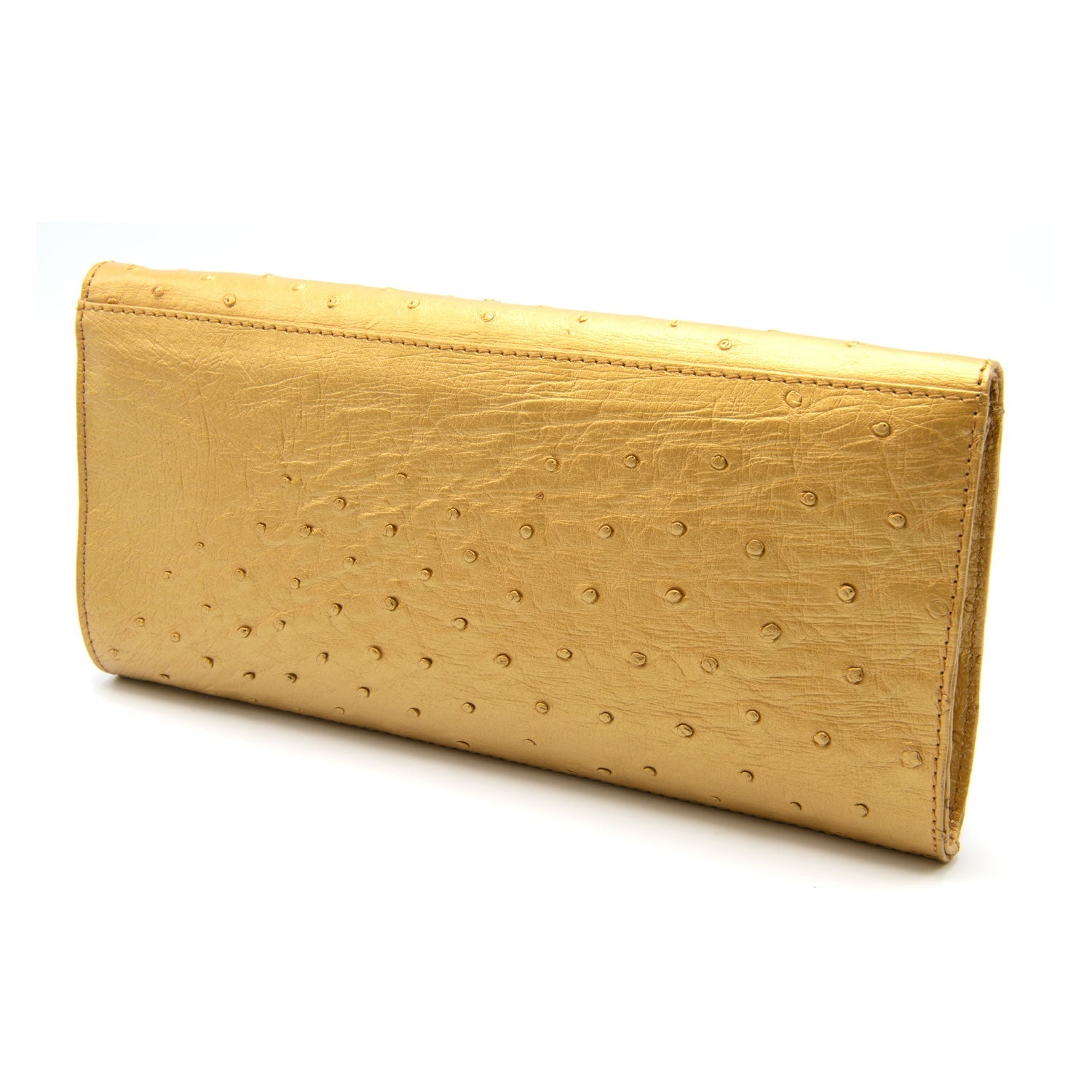 Karoo Ostrich Leather Clutch Bag - Ostrich Leather Bag