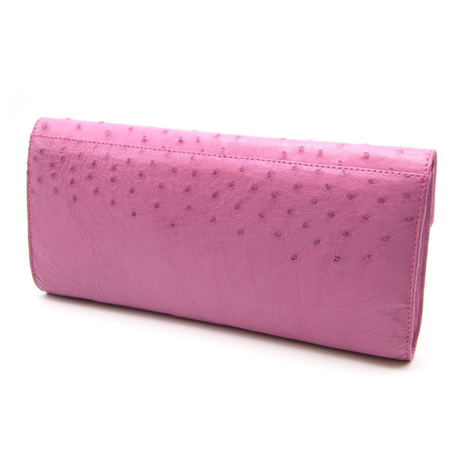 Karoo Ostrich Leather Clutch Bag - Ostrich Leather Bag