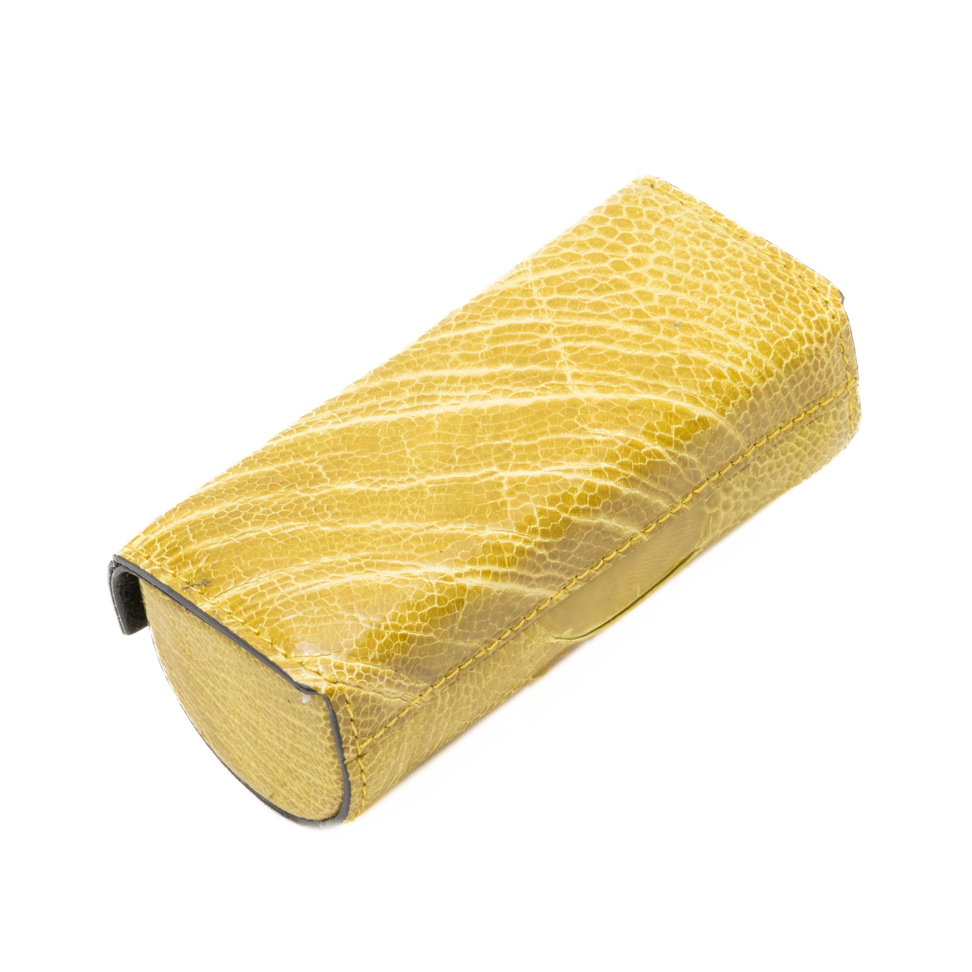 Luxury Ostrich Shin Leather Lipstick Holder - Ostrich Leather Wallet