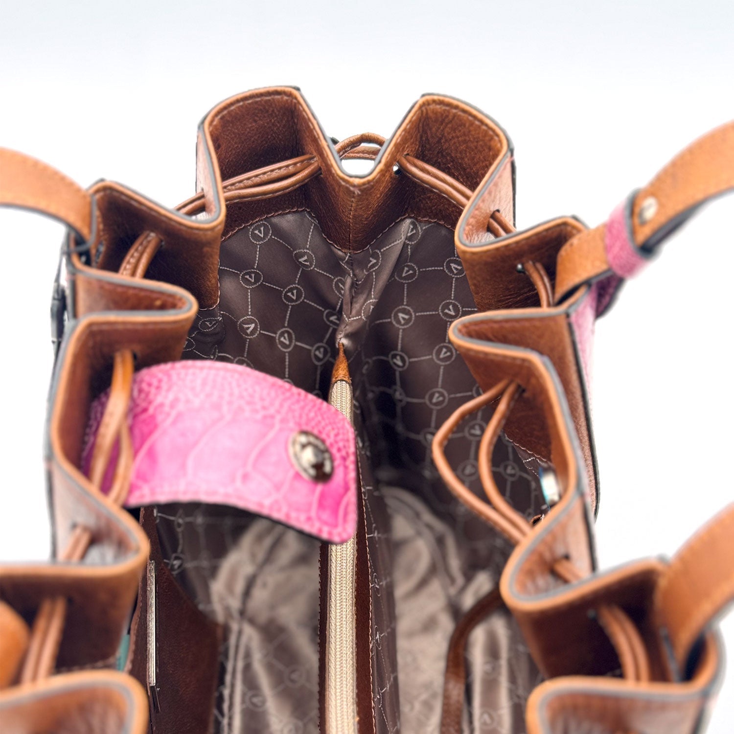 Ostrich Leather Racing Bag - Ostrich Leather Bag