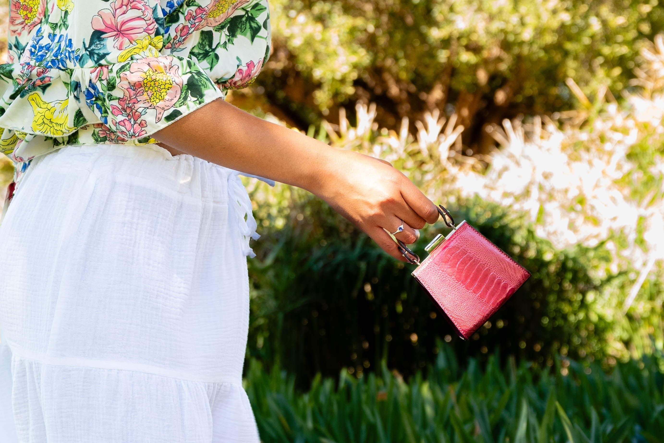 The Dating Bag – small Bag | BIG Statement (New) - Ostrich Leather Bag