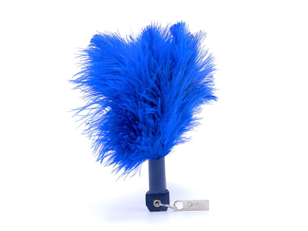 Feather Duster Keyring - Ostrich Feather Duster