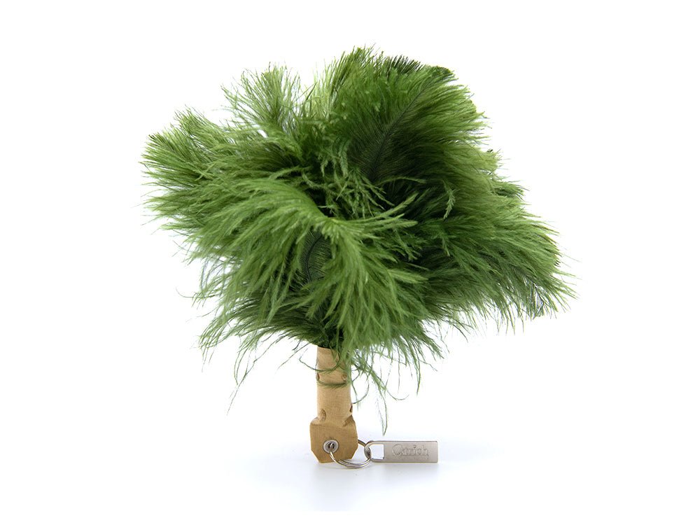 Feather Duster Keyring - Ostrich Feather Duster