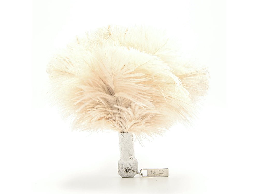 Feather Duster Keyring - Ostrich Feather Duster