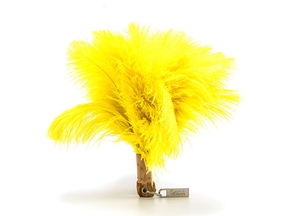 Feather Duster Keyring - Ostrich Feather Duster