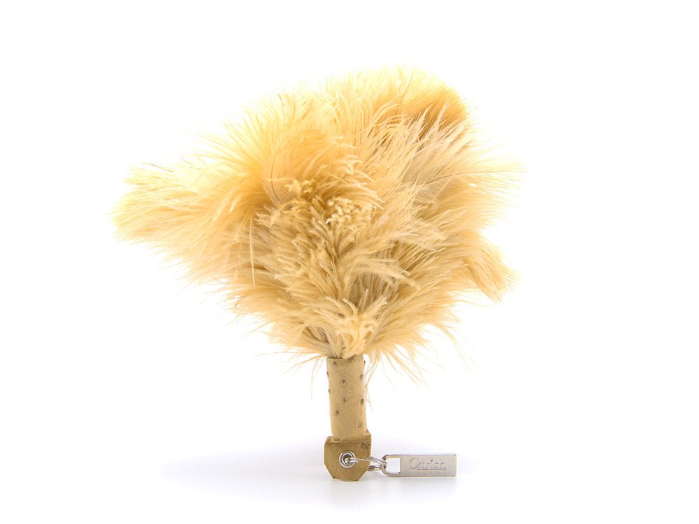 Feather Duster Keyring - Ostrich Feather Duster