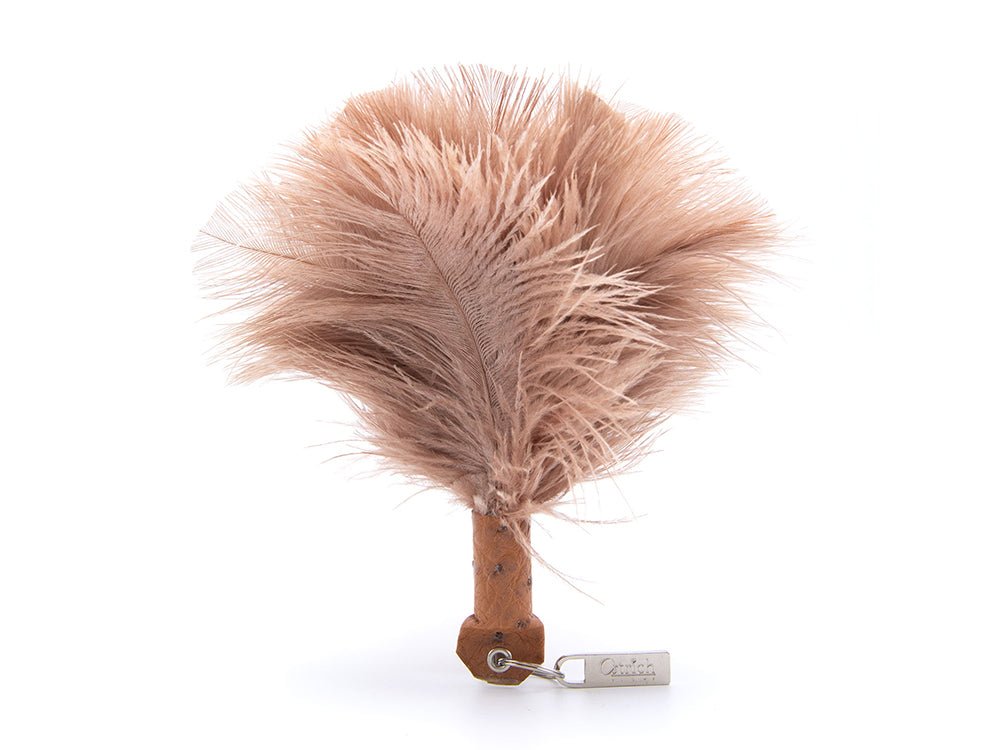 Feather Duster Keyring - Ostrich Feather Duster