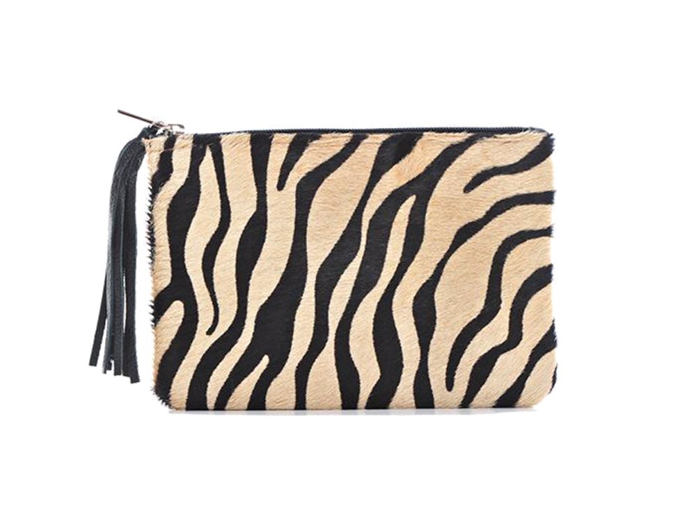 Nguni Padded Clutch Bag - Wallets &amp; Purses