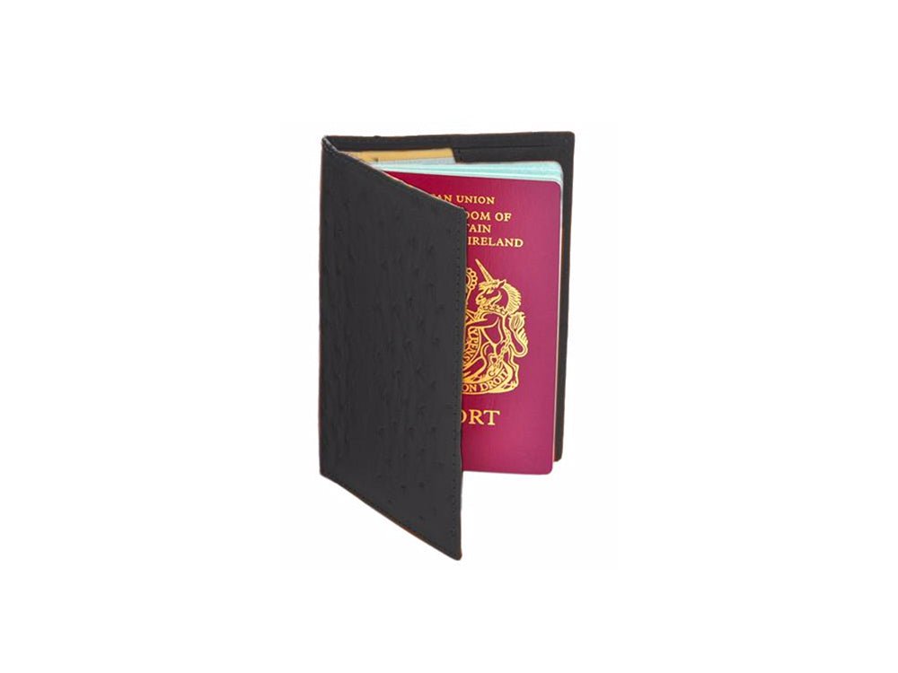 Ostrich Passport Holder - Accessories