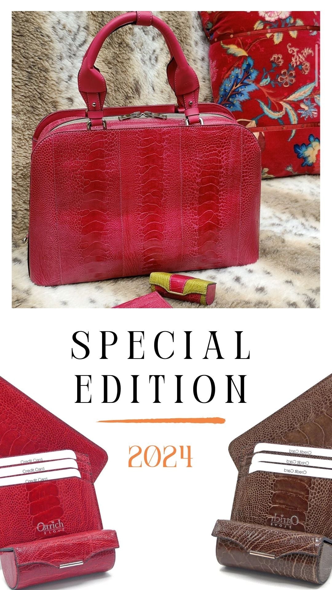 Can an Ostrich Leather Bag Be an Heirloom?  Exploring the Generational Value of Exotic Leather - Ostrich2Love