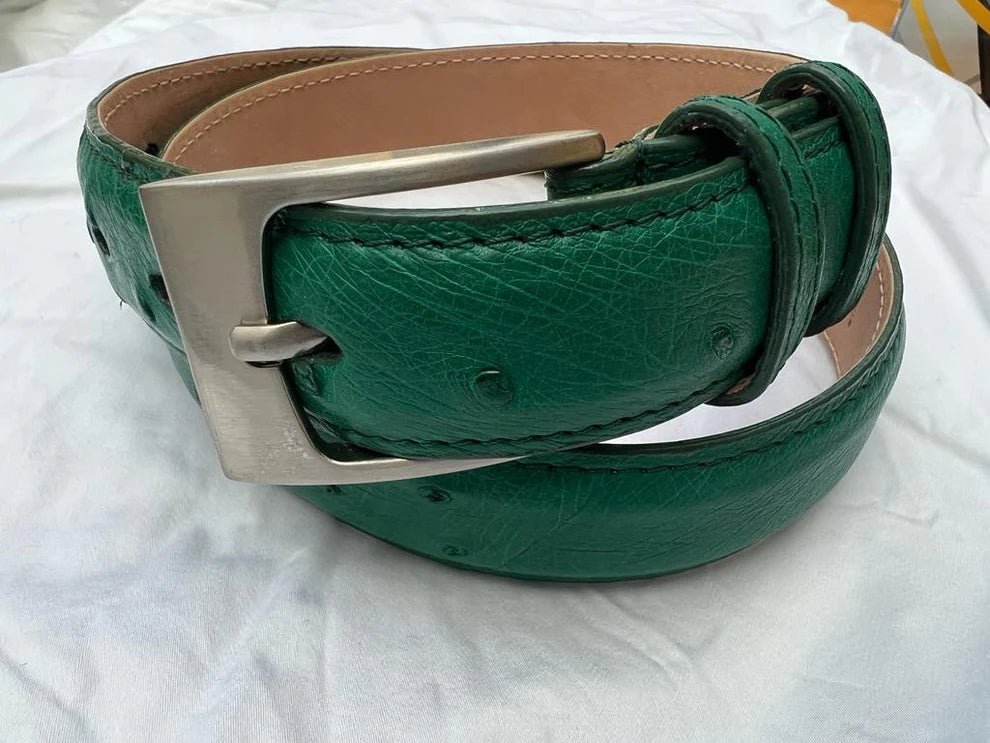 Crafting Luxury: The Process Behind Handmade Ostrich Leather Belts - Ostrich2Love