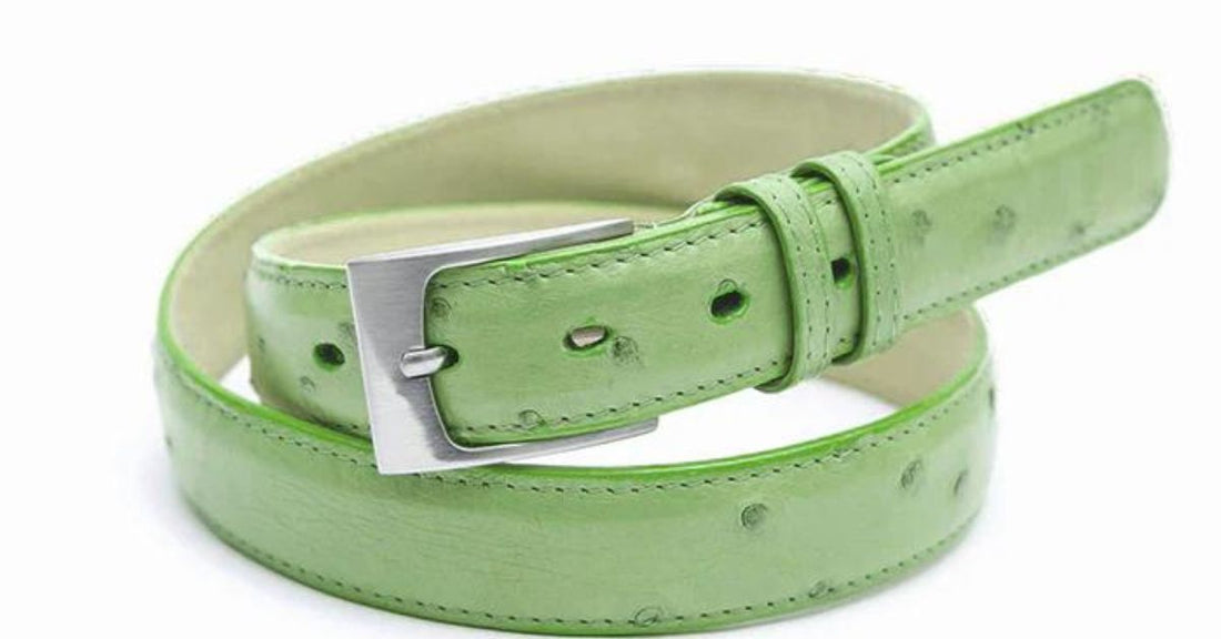 How To Distinguish Genuine Ostrich Leather Belts From Fakes