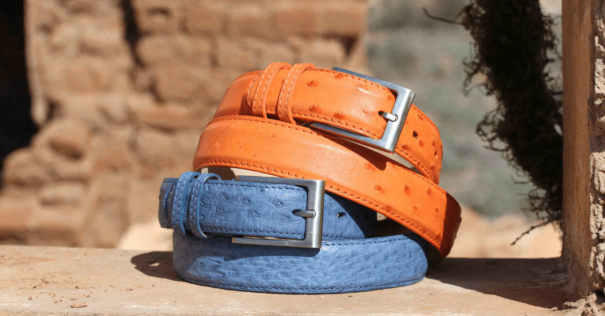 Is Ostrich Leather Good For Belts - Ostrich2Love