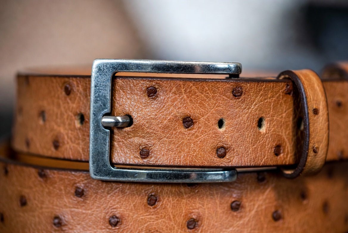 Ostrich Leather Belt Hardware: A Complete Guide to Buckle Materials, Finishes, and Their Impact on Longevity - Ostrich2Love
