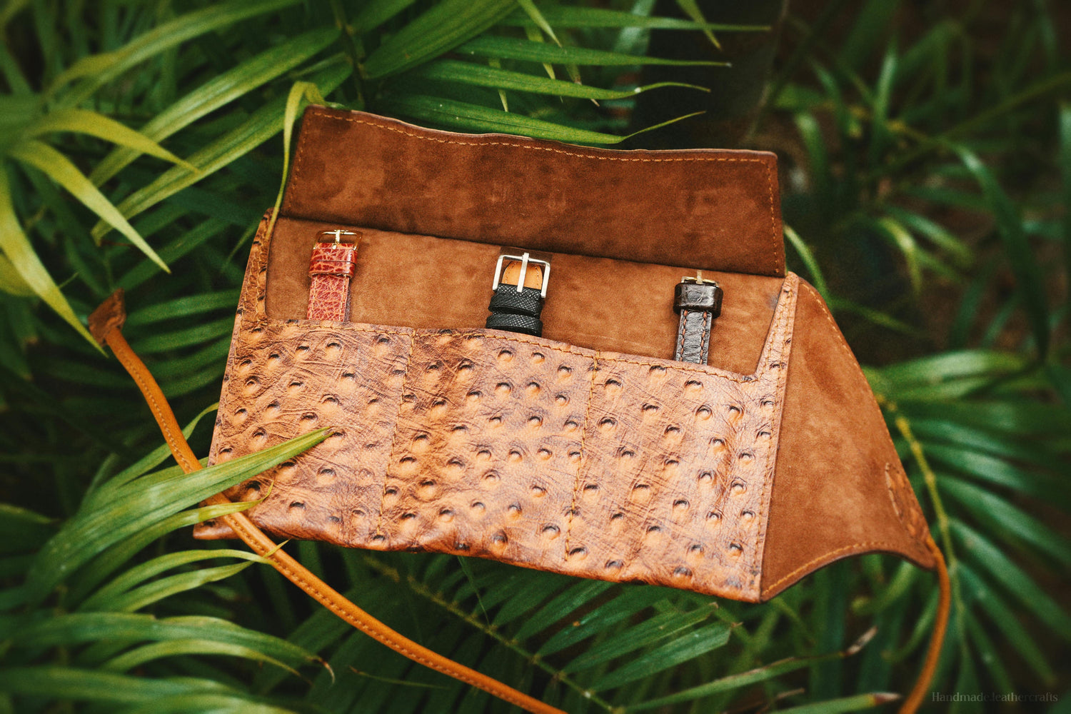 The Art of Fusion: Mastering Ostrich Leather with Crocodile, Python, and Calf - Ostrich2Love