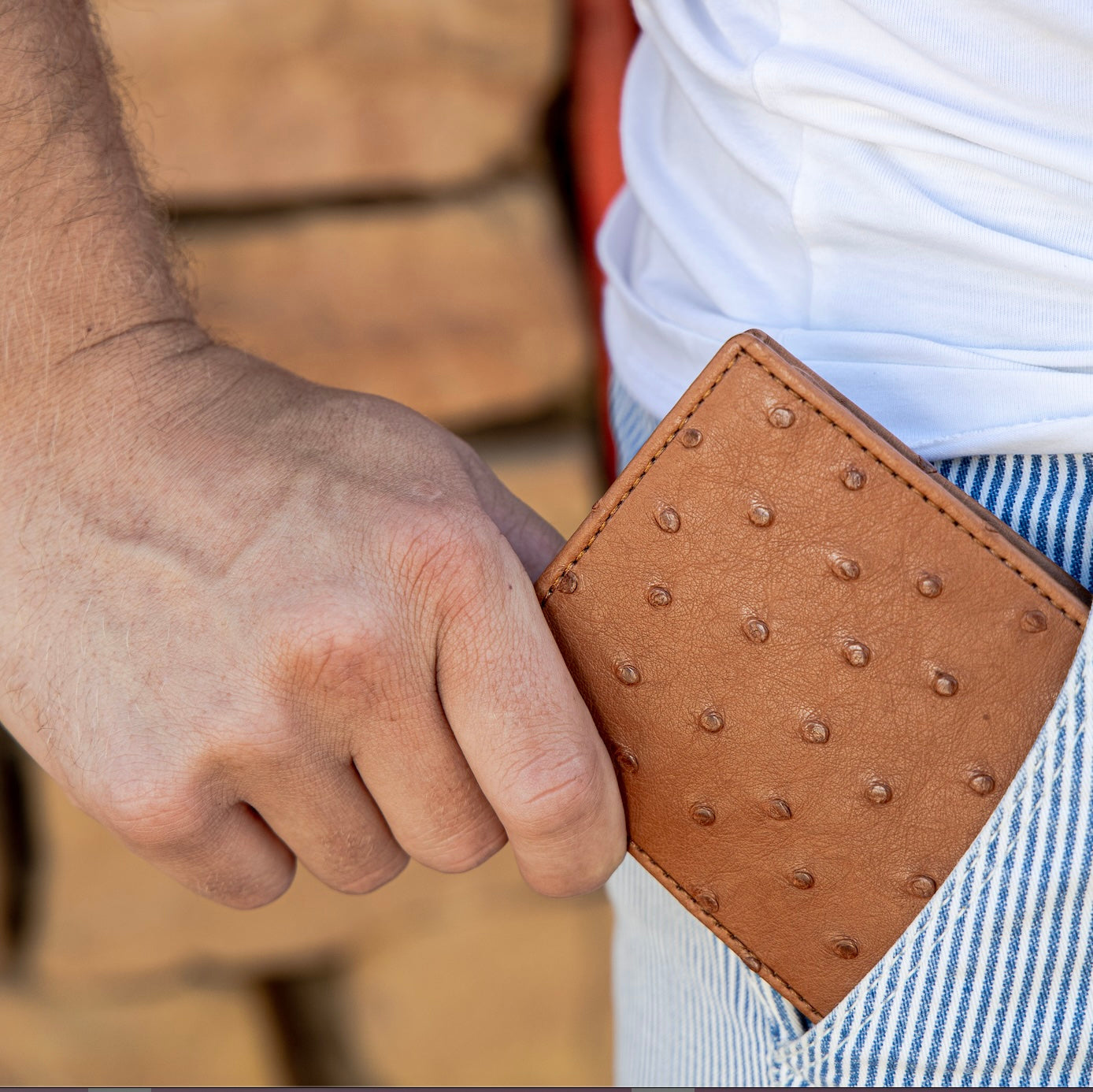 Mens Ostrich Wallets - Ostrich2Love