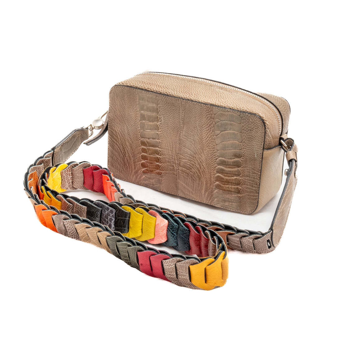 The Karoo Ostrich Leather Camera Bag (Limited Edition)