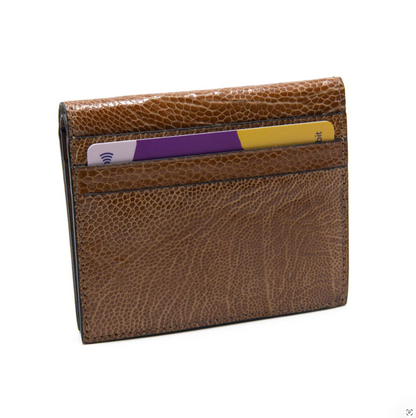 Iowa Ostrich Patent Credit Card &amp; Bill Folder