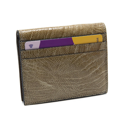 Iowa Ostrich Patent Credit Card &amp; Bill Folder