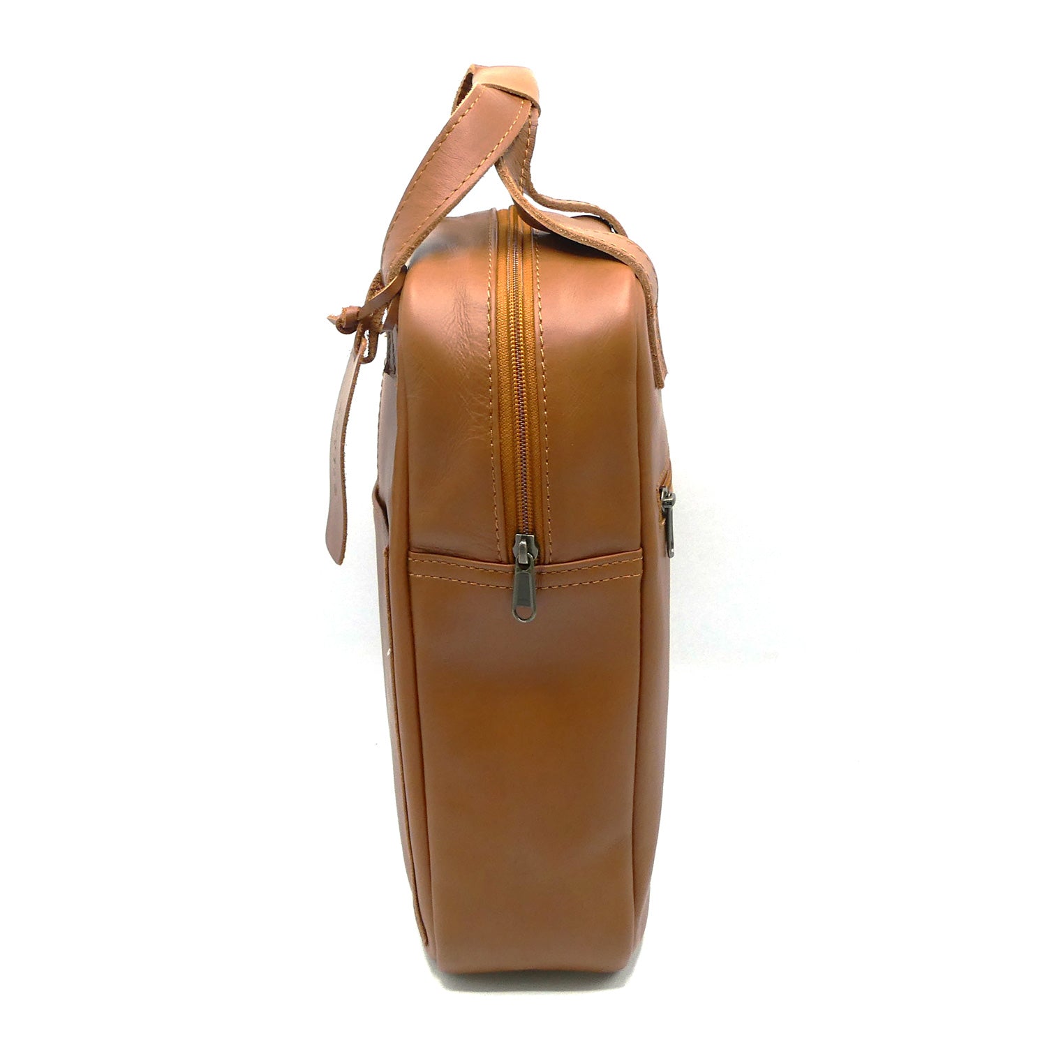 Cape Leather Double Wine Carrier - 