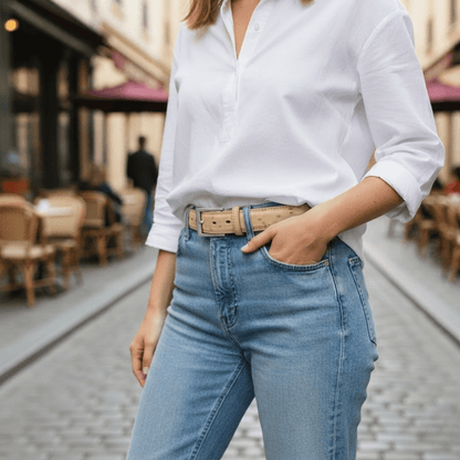 Oryx Ostrich Belt - Ostrich Leather Belt