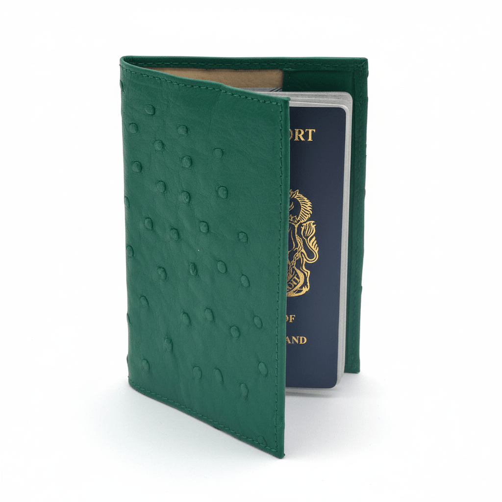 Ostrich Passport Holder - Accessories