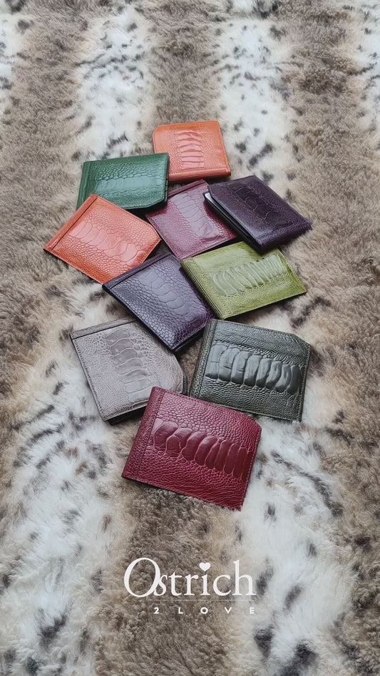 Ostrich Wallet On Sale Classic Exotic Wallets