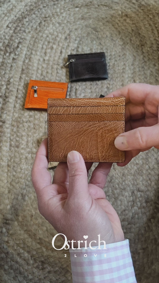 Multiple Wallet Ostrich Leather - Men - Small Leather Goods