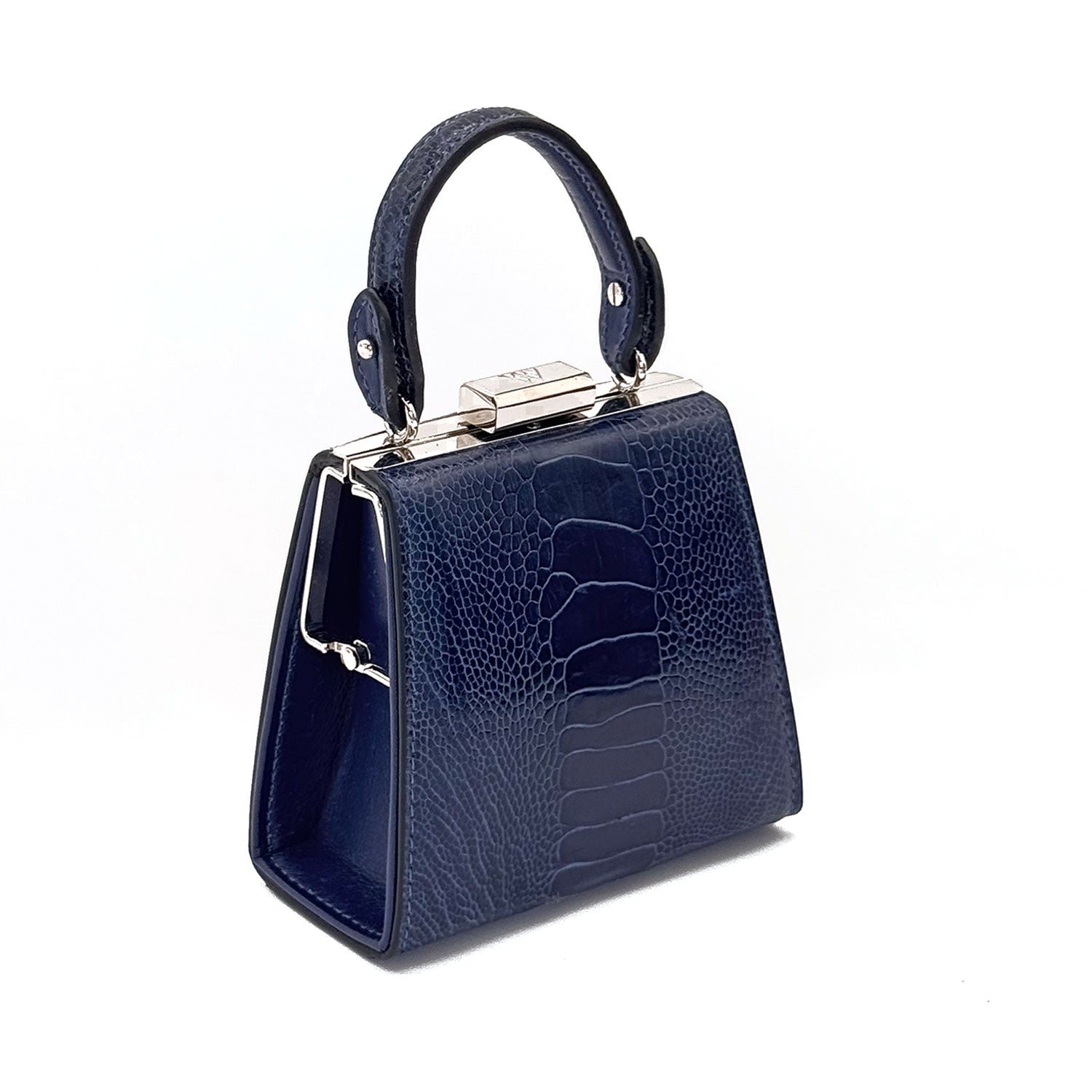 The Dating Bag – small Bag | BIG Statement (New) - Ostrich Leather Bag
