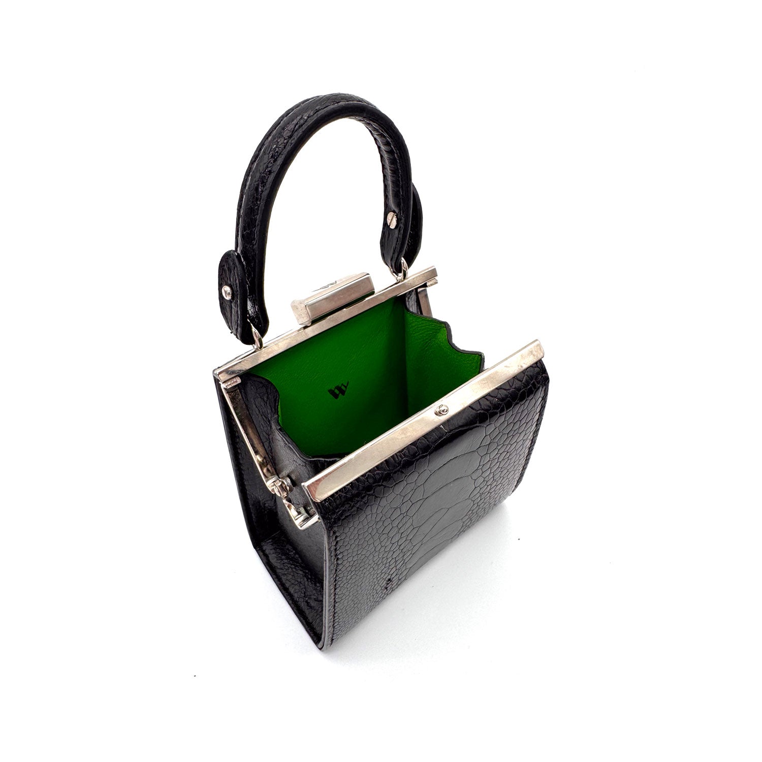 The Dating Bag – small Bag | BIG Statement (New) - Ostrich Leather Bag