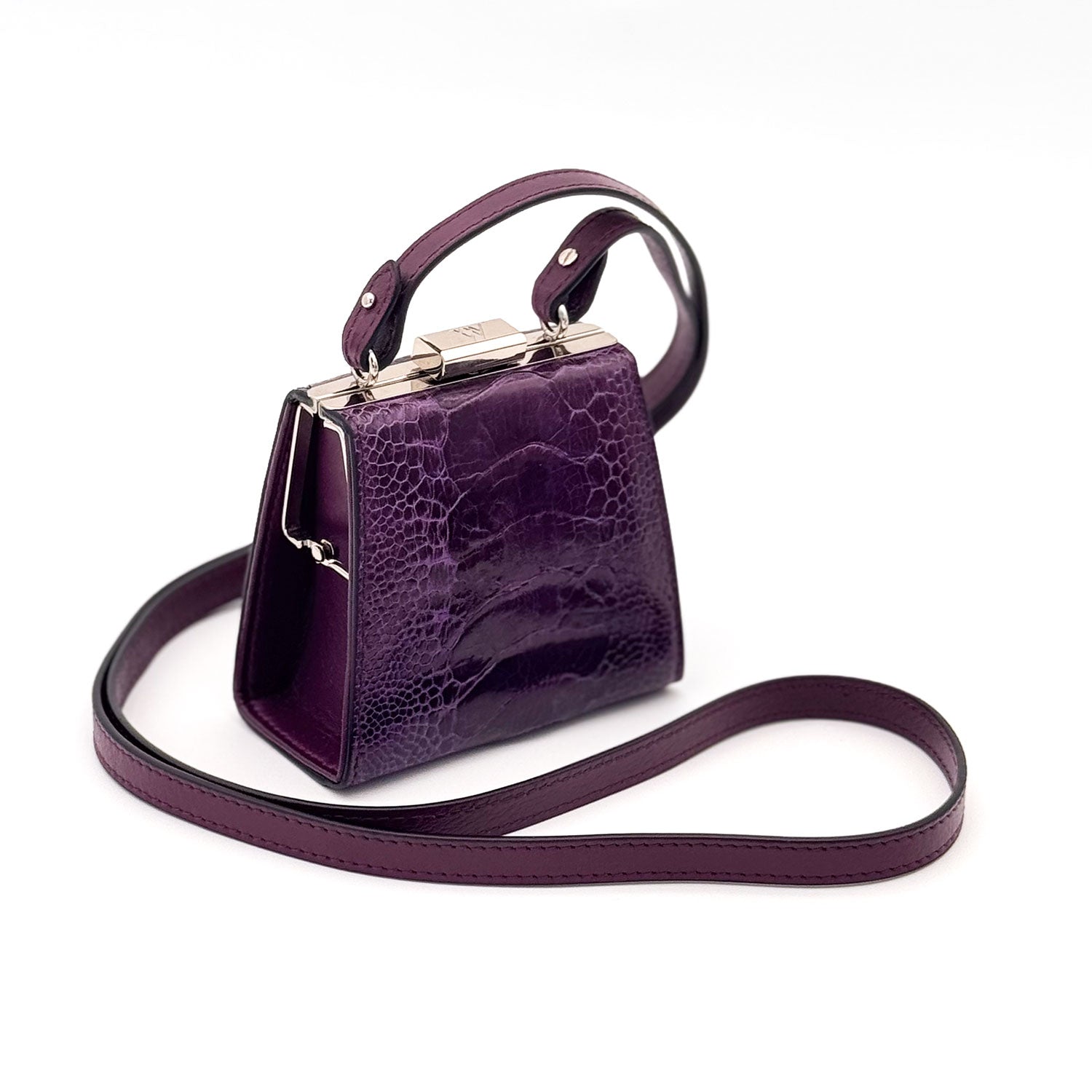 The Dating Bag – small Bag | BIG Statement (New) - Ostrich Leather Bag