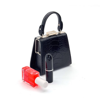 The Dating Bag – small Bag | BIG Statement (New) - Ostrich Leather Bag