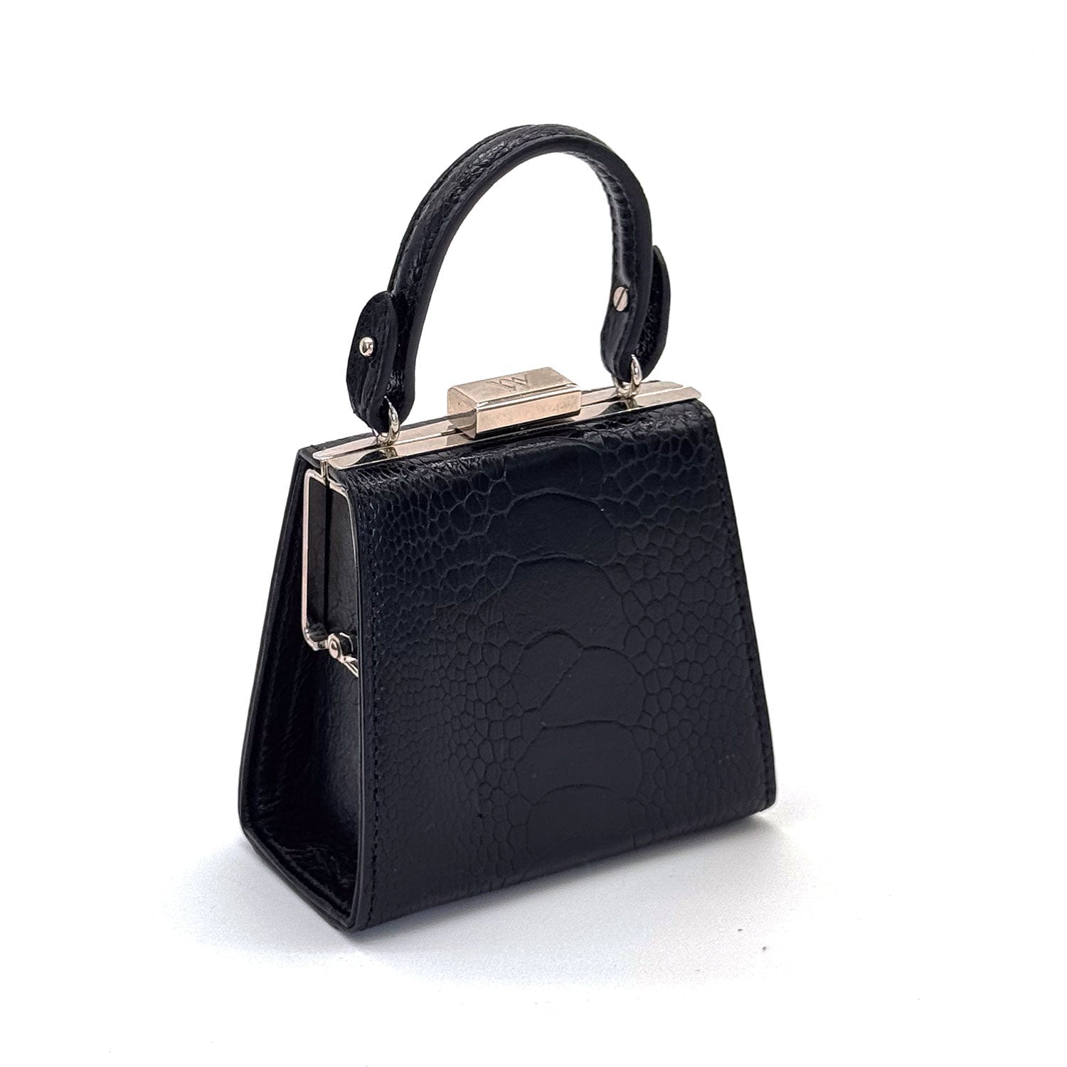 The Dating Bag – small Bag | BIG Statement (New) - Ostrich Leather Bag