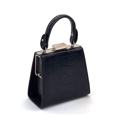 The Dating Bag – small Bag | BIG Statement (New) - Ostrich Leather Bag