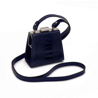 The Dating Bag – small Bag | BIG Statement (New) - Ostrich Leather Bag