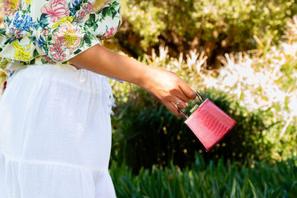 The Dating Bag – small Bag | BIG Statement (New) - Ostrich Leather Bag