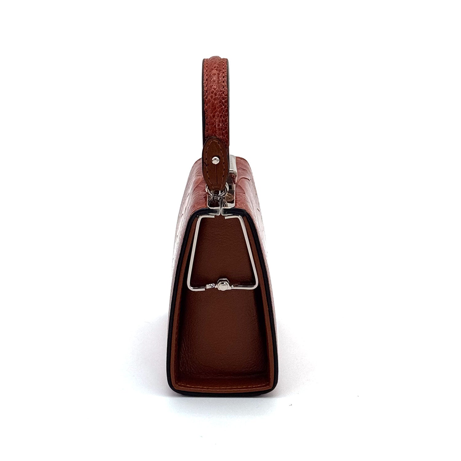 The Dating Bag – small Bag | BIG Statement (New) - Ostrich Leather Bag