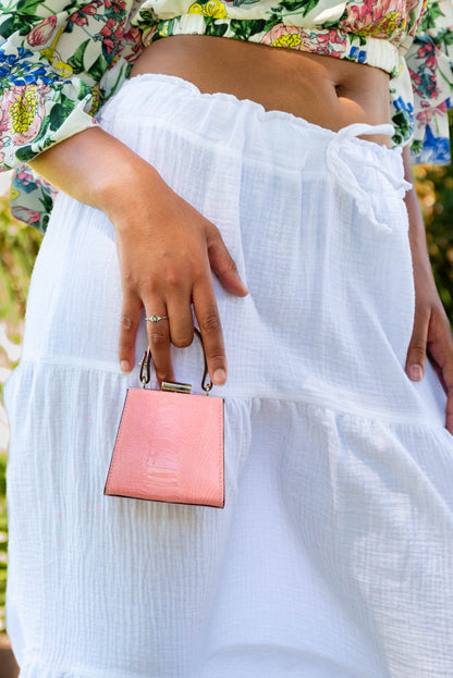 The Dating Bag – small Bag | BIG Statement (New) - Ostrich Leather Bag