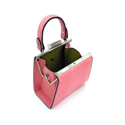 The Dating Bag – small Bag | BIG Statement (New) - Ostrich Leather Bag