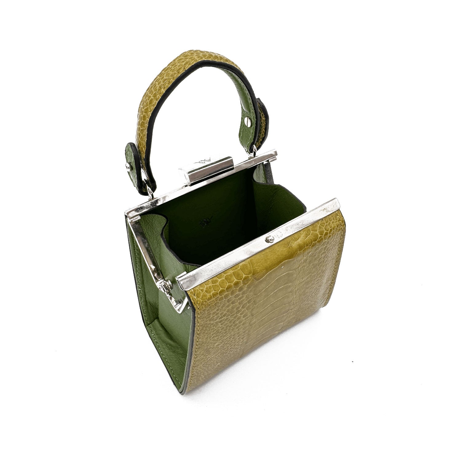The Dating Bag – small Bag | BIG Statement (New) - Ostrich Leather Bag