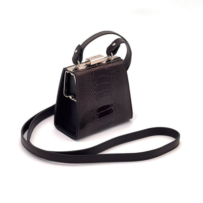 The Dating Bag – small Bag | BIG Statement (New) - Ostrich Leather Bag