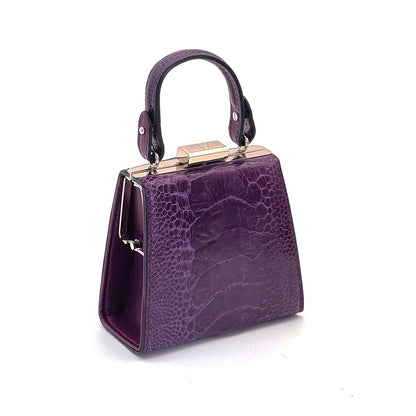 The Dating Bag – small Bag | BIG Statement (New) - Ostrich Leather Bag