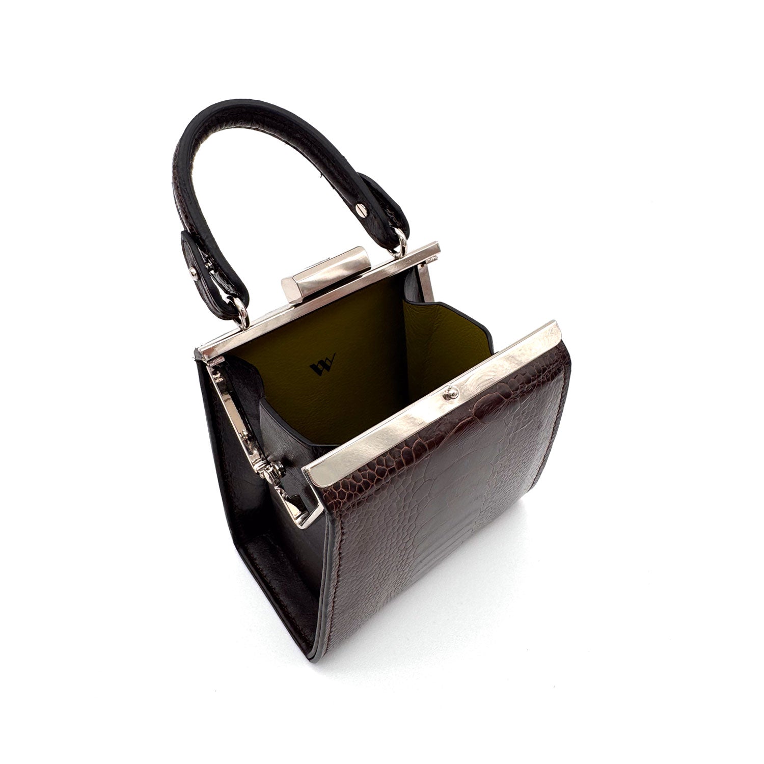 The Dating Bag – small Bag | BIG Statement (New) - Ostrich Leather Bag