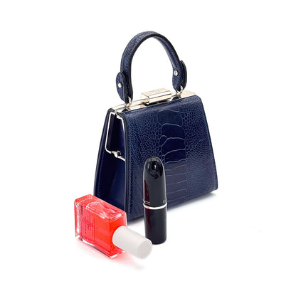 The Dating Bag – small Bag | BIG Statement (New) - Ostrich Leather Bag