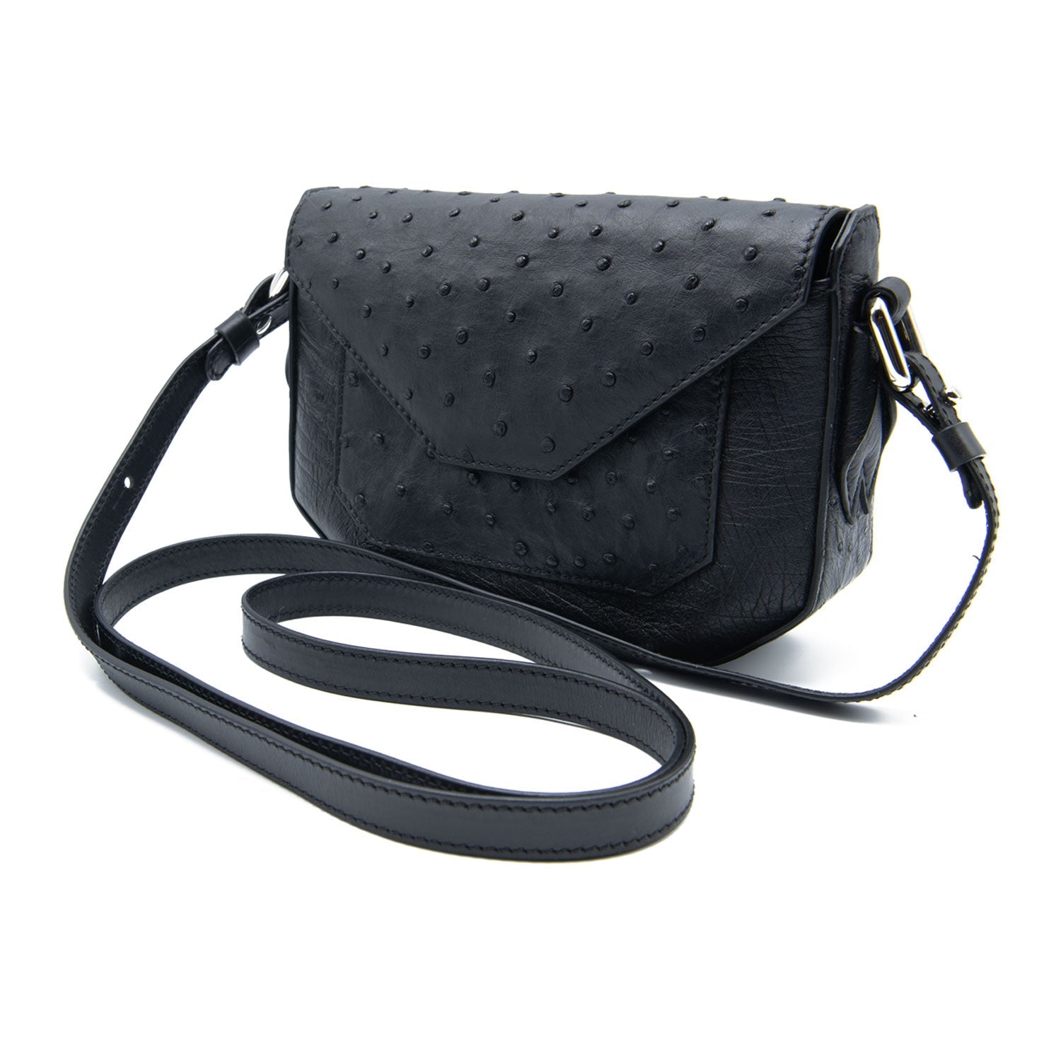 Cape Satchel Ostrich Leather Bag - Ostrich Leather Bag