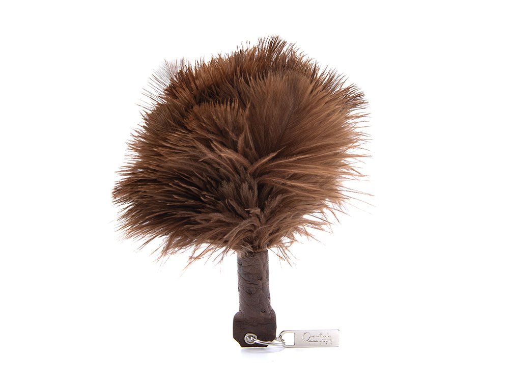 Feather Duster Keyring - Ostrich Feather Duster